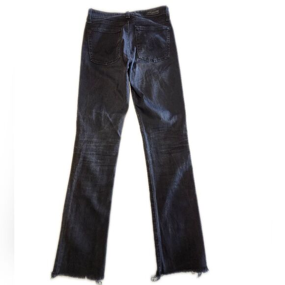 AG-ED Denim Adriano Goldschmied The Mari High Rise Straight Leg Jeans, 26R - Picture 3 of 10